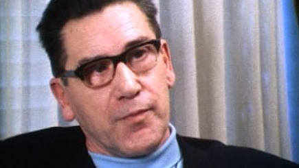 Le journaliste et écrivain Jean Bühler en 1974.