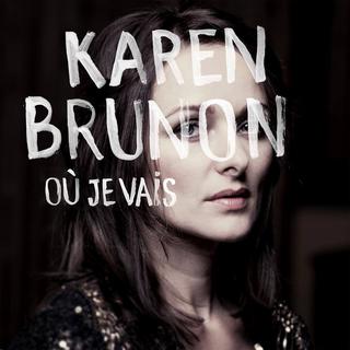 Pochette de l'album "Où je vais" de Karen Brunon. [Beaucoup Music]