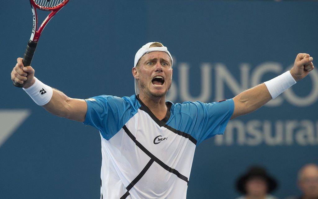 Hewitt n'avait plus triomphé depuis 2010 et son succès à Halle devant... Federer. [KEYSTONE - Dave Hunt]