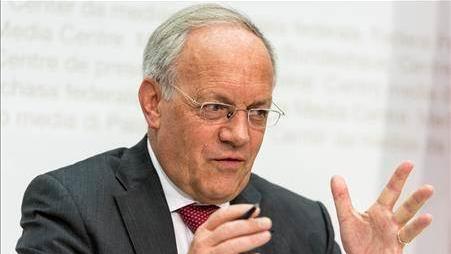 Le conseiller fédéral Johann Schneider-Ammann. [KEYSTONE/Alessandro della Valle]