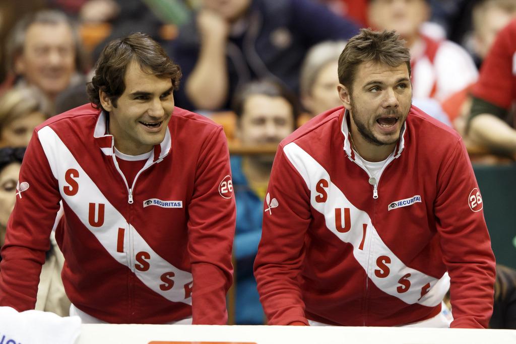 Federer-Wawrinka: avec le même duo en 1-4? Pas sûr... [KEYSTONE - Salvatore Di Nolfi]