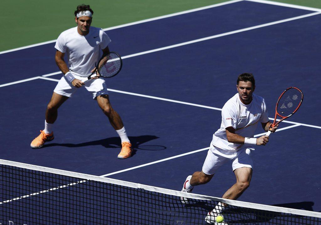 Federer et Wawrinka placent le tennis suisse en haut des tabelles! [KEYSTONE - John G. Mabanglo]