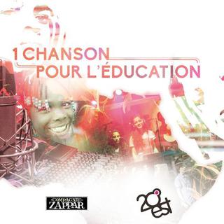 Pochette de l'album "1 chanson pour l'éducation". [Compagnie Zappar]