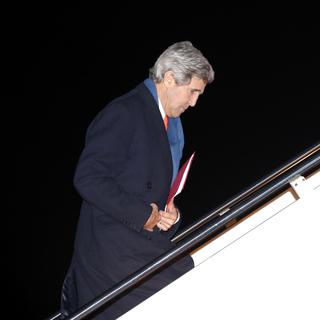 Le chef de la diplomatie américaine, John Kerry, est en route pour l'Ukraine.