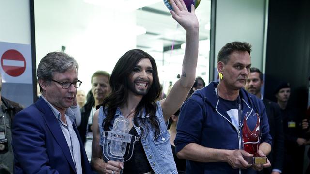 La victoire de Conchita Wurst fait des remous jusqu'au Parlement russe. [APA/Georg Hochmuth]