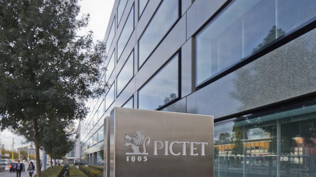 La Banque Pictet, ici le siège de Genève, affiche des fonds propres se montant à un milliard de francs. [Keystone - Gaëtan Bally]