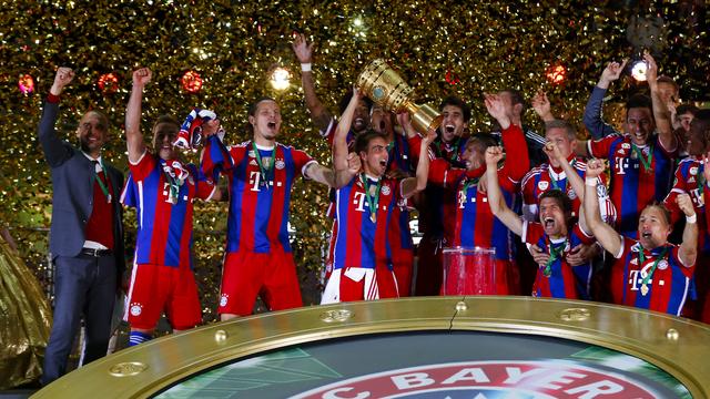 Le Bayern Munich s'offre une 17e "Pokal". [Michael Dalder]