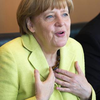 Angela Merkel. [Thomas Peter]