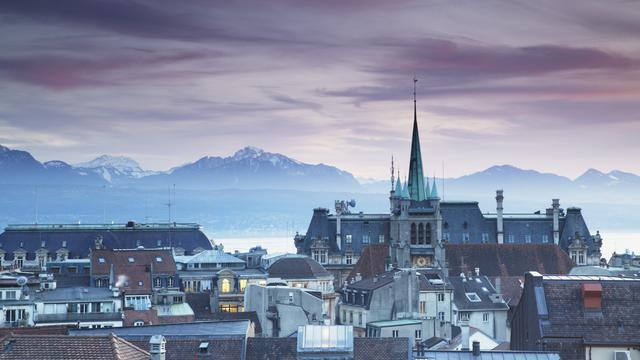 Vue de Lausanne. Image d'illustration. [AFP]