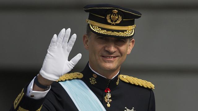 Le nouveau roi d'Espagne Felipe VI a prêté serment jeudi. [AP Photo/Andres Kudacki]