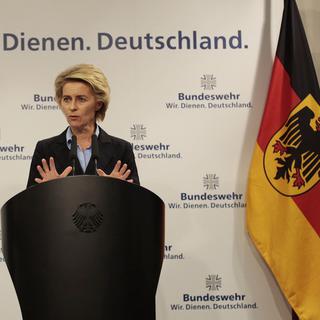 L'Allemagne va aussi envoyer des armes aux Kurdes d'Irak. [AP Photo/Markus Schreiber]