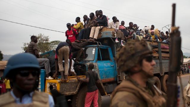 La crise en République centrafricaine a poussé à l'exil des dizaines de milliers de personnes. [AP Photo/Rebecca Blackwell]