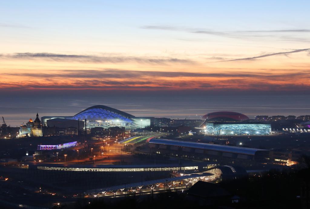 Le Bolshoy Ice Dome et les autres infrastructures sont sorties de terre en un temps record. [KEYSTONE - AP Images]