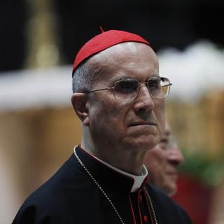 Le cardinal Tarcisio Bertone. [Luca Bruno - AP Photo]