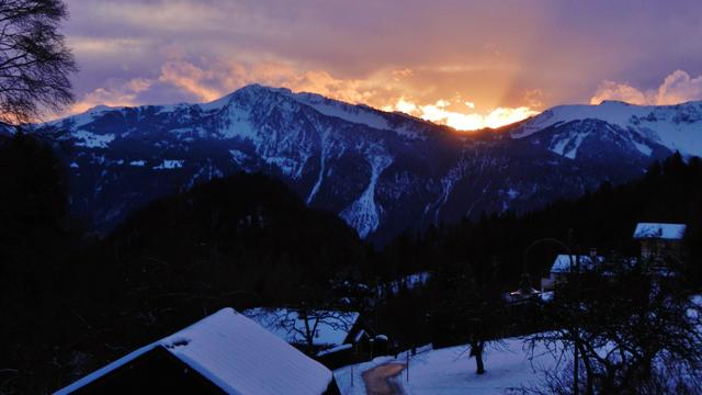 Eclaircie du soir vu depuis Leysin (VD). [Hanny Fries]