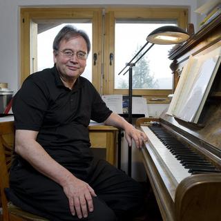 Le compositeur et musicien Jean-Luc Darbellay. [Jean-Christophe Bott]