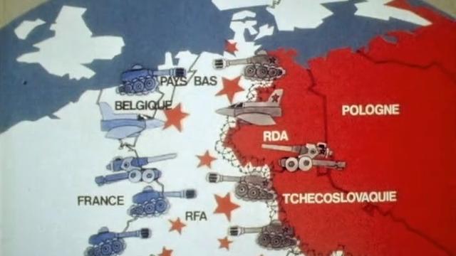 Le Pacte de Varsovie contre l'OTAN. [RTS]