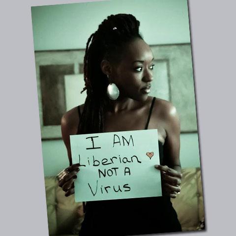 Shoana Clarke Solomon, "I'm a liberian, not a virus". [lailasblog.com]