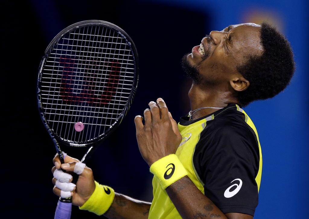 Début janvier, Monfils avait un peu gêné Nadal en finale à Doha, s'inclinant 6-1 6-7 6-2. [KEYSTONE - Aaron Favila]