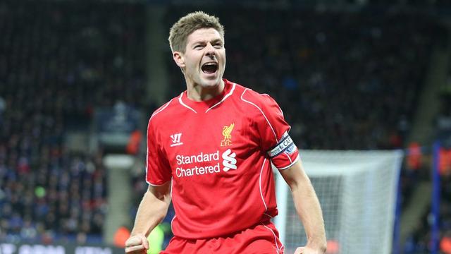 Steven Gerrard, le capitaine mythique des "Reds". [Galvin]