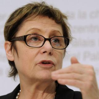 La présidente de la Commission contre le racisme, Martine Brunschwig Graf, se dit inquiète des dérives sur les réseaux sociaux. [Lukas Lehmann]