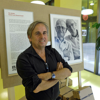 Alain Pichard, enseignant et co-initiant de l’exposition "Besa - Un code d'honneur" [Alain Arnaud]