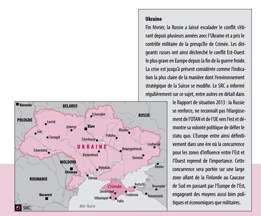 L'encadré concernant l'Ukraine du rapport du SRC (p.11).