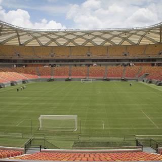 Le stade de Manaus, au Brésil. [AP/Keystone - Alberto Cesar Araujo]