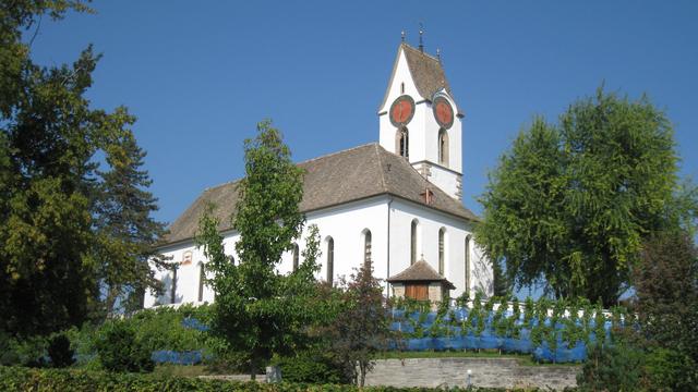 L'église protestante d'Egg (ZH).