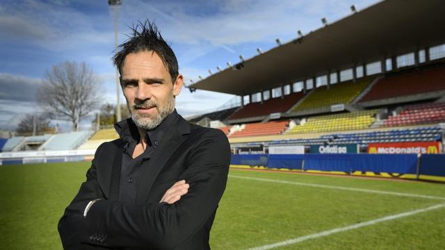 Marco Simone, entraîneur du Lausanne Sport. [Laurent Gillieron]