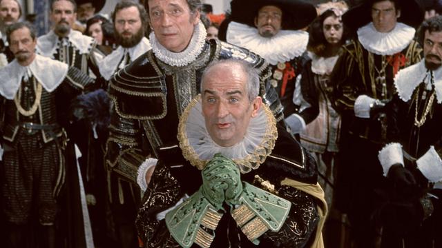 Yves Montand et Louis de Funès dans "La folie des grandeurs" de Gérard Oury, 1971. [Photo 12 / AFP - Marcel Dole]