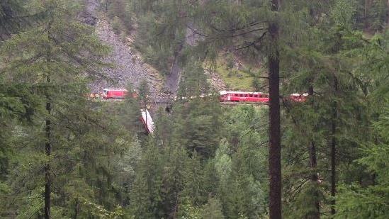 Les premières photos de l'accident. [C.Fliri, RTR]