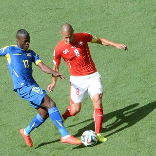 La Suisse a battu l'Equateur 2 à 1. [AFP]