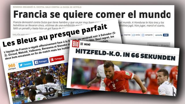 La presse internationale a été impressionnée par la performance française.