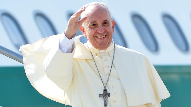 Le pape François en voyage. [AFP - Alberto Pizzoli]