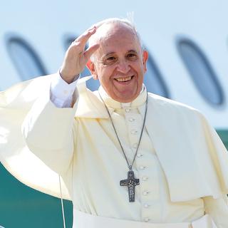 Le pape François en voyage. [AFP - Alberto Pizzoli]