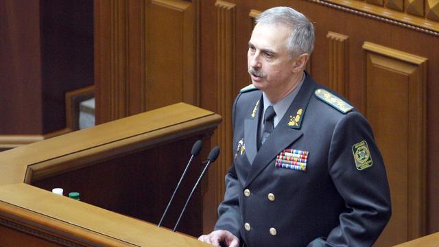 Le ministre ukrainien de la Défense Mikhaïlo Koval. [Anatolii Stepanov]