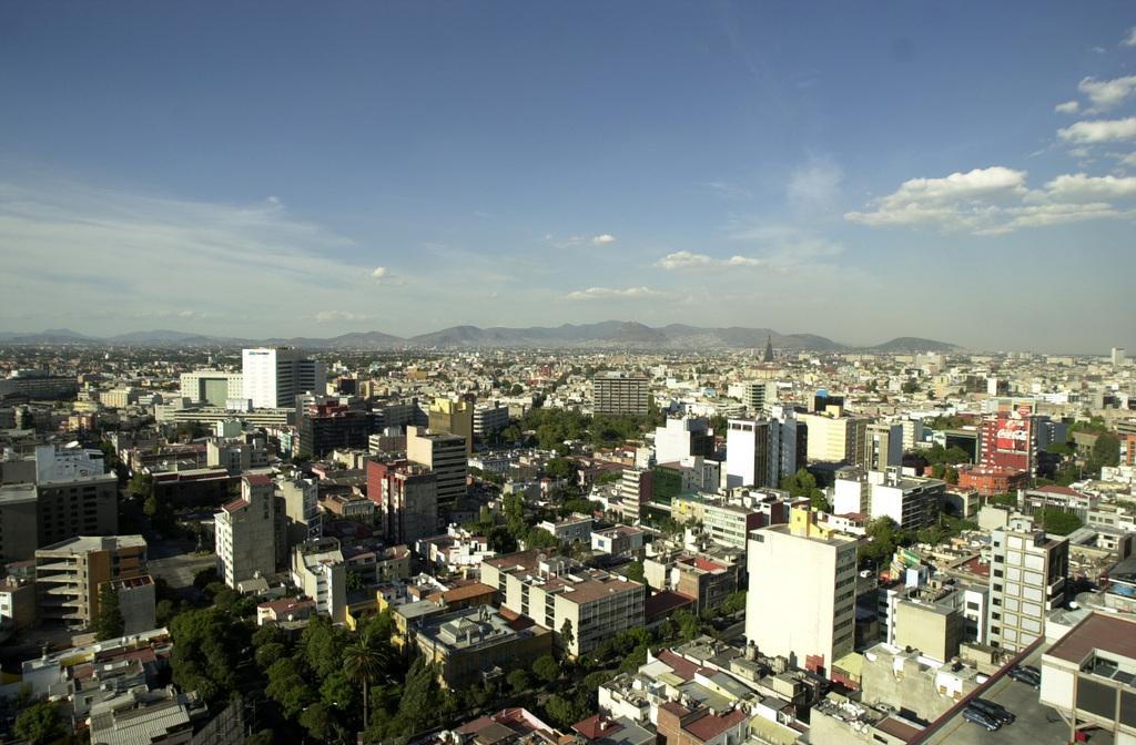 Mexico est l'une des villes les plus peuplées de la planète. [KEYSTONE - JOSE LUIS MAGANA]
