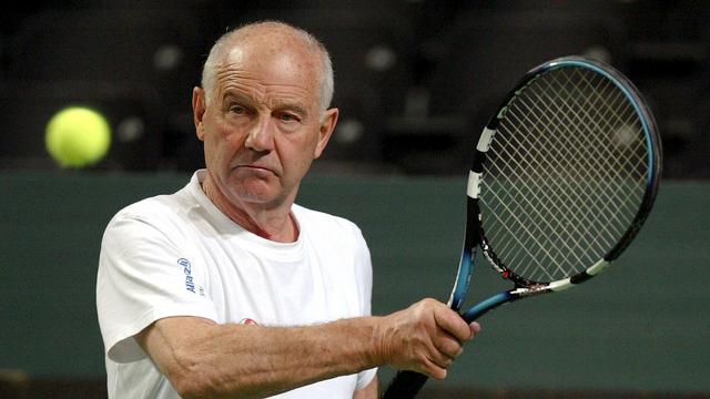 L'ancien entraineur de la sélection helvétique de tennis, Georges Deniau. [Fabrice Coffrini]