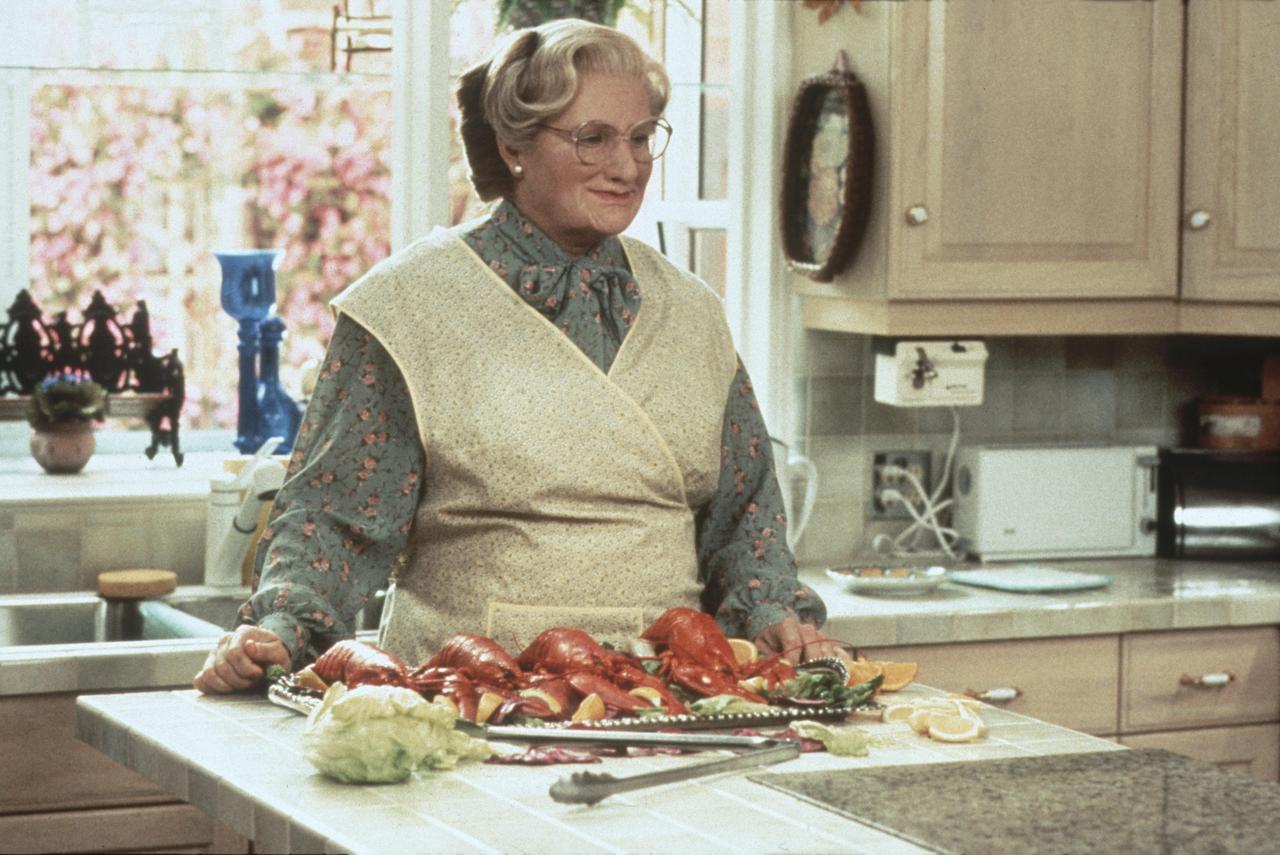 Inoubliable Mrs Doubtfire. [The Picture Desk]