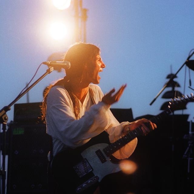 Julien Laurence lors d'un concert au Vengeron en 1994. [DR]