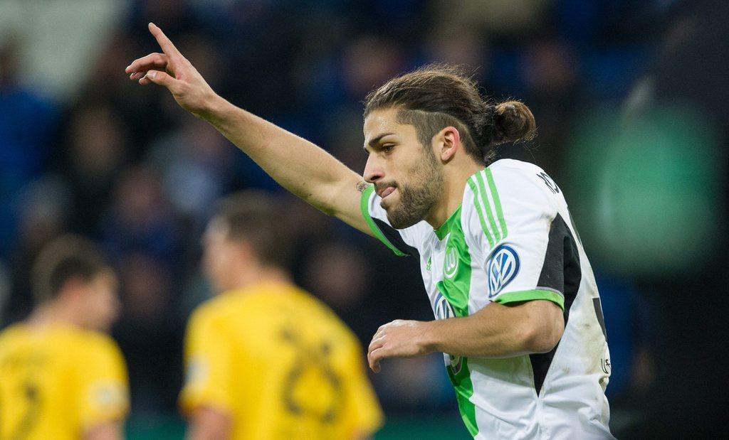 Ricardo Rodriguez aligne les bonnes performances avec Wolfsburg. [KEYSTONE - Uwe Anspach]