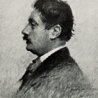 Le compositeur français Déodat de Séverac (1872-1921). [DP - Jean Diffre, Bibliothèque nationale de France]