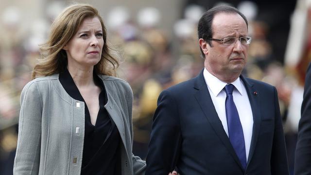 François Hollande a officiellement annoncé sa rupture avec Valérie Trierweiler. [Charles Platiau]