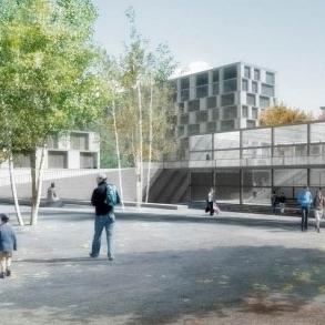 Le projet prendra corps autour de la future gare des Eaux-Vives. [msv architectes urbanistes]