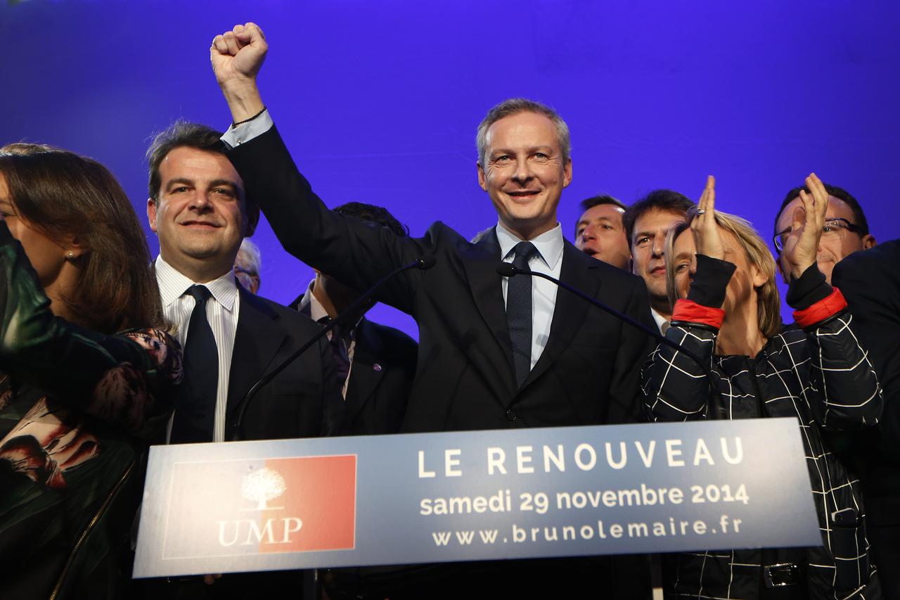 Bruno Le Maire s'est dit "heureux". [AFP - Thomas Samson]