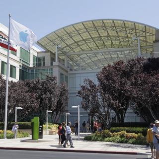 Le siège d'Apple à Cupertino en Californie. [KEYSTONE - AP Photo/Paul Sakuma]