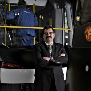 Stéphane Wettstein, directeur de Bombardier Suisse. [Dominic Favre]