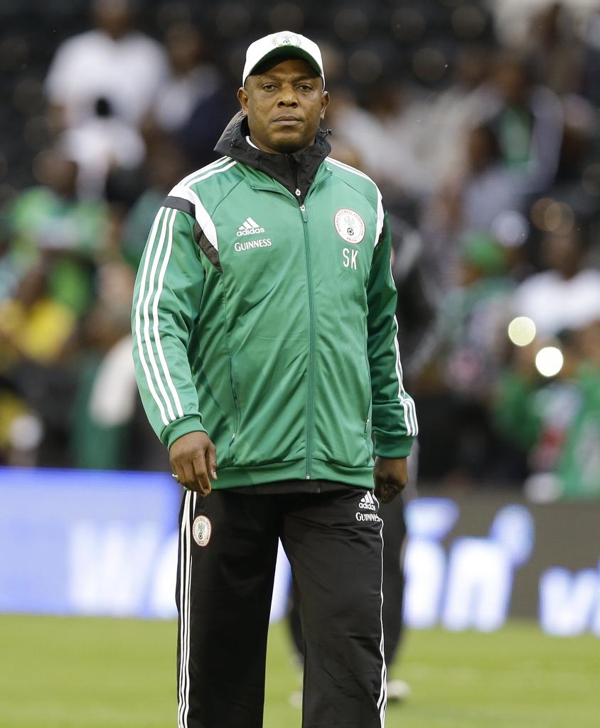 "Big Boss" entraîne l'équipe du Nigeria depuis novembre 2011. [KEYSTONE - Kirsty Wigglesworth]