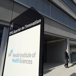 L'"Institute of Health Sciences" sur le campus de l'EPFL, cofinancé par Nestlé.